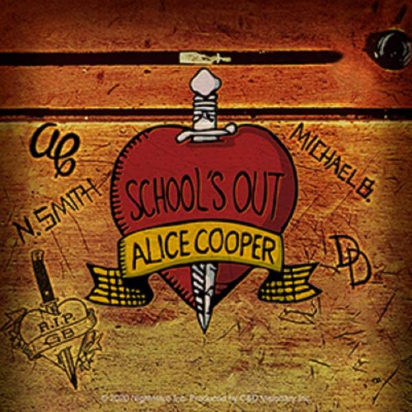 英7” Alice Cooper Schools Out K16188PROMO Warner Bros. Records プロモ /00080 Alice Cooper – School's Out – Vinyl (4-Pronged Centre, 7
