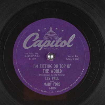 I’m Sitting on Top of the World – Les Paul and Mary Ford
