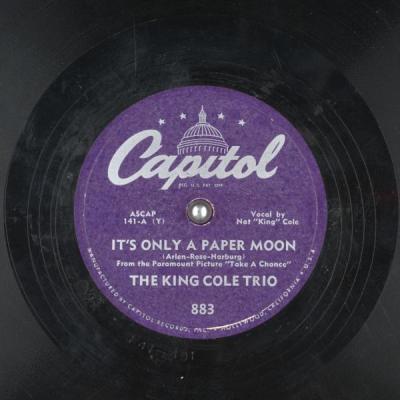 It’s Only a Paper Moon – Nat King Cole