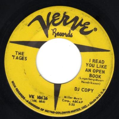 I Read You like an Open Book – The Tages