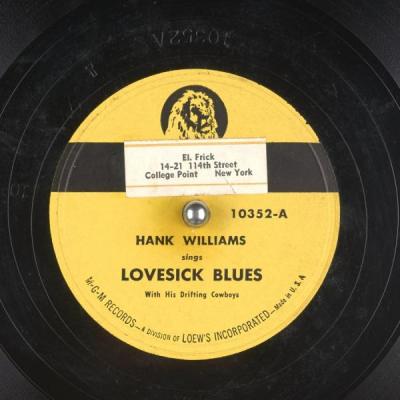 Lovesick Blues – Hank Williams