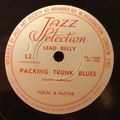 Packining Trunk Blues - Lead Belly